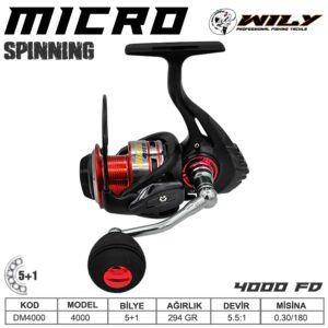 Wily Micro 4000 5+1BB Spin Makinesi