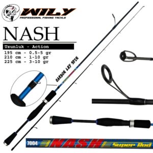 Wily Nash 210cm 1-10gr LRF Kamışı