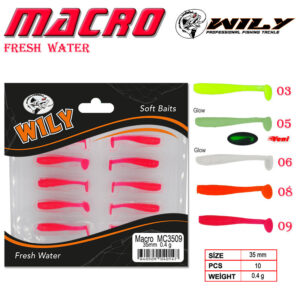 Wily Macro Lrf Silikon Yem 3.5cm 0.4gr